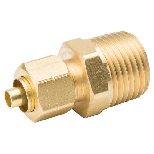 B&K 3/8-in Compression X MIP Adapter Coupling Fitting In The Brass ...