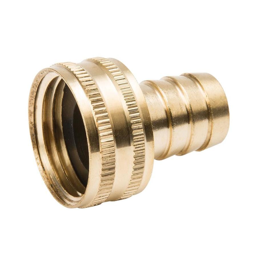 B&K 3/4in Threaded Barb x Garden Hose Adapter Fitting at