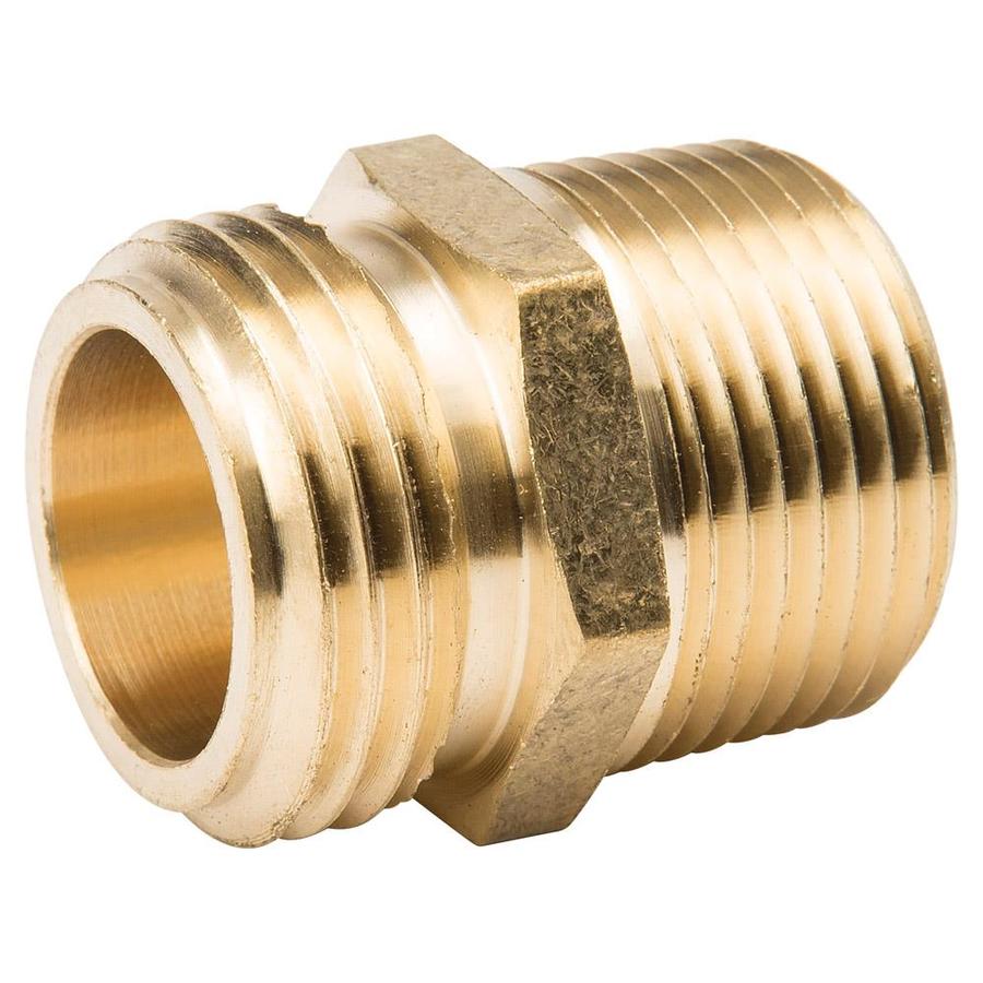 B K 3 4 In Threaded Male Hose X Mip Adapter Fitting At Lowes Com