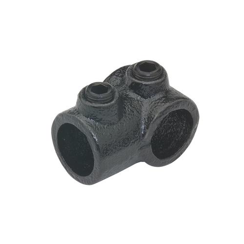 Steeltek 38 In 90 Degree Black Structural Pipe Fitting Tee In The Structural Pipe Fittings