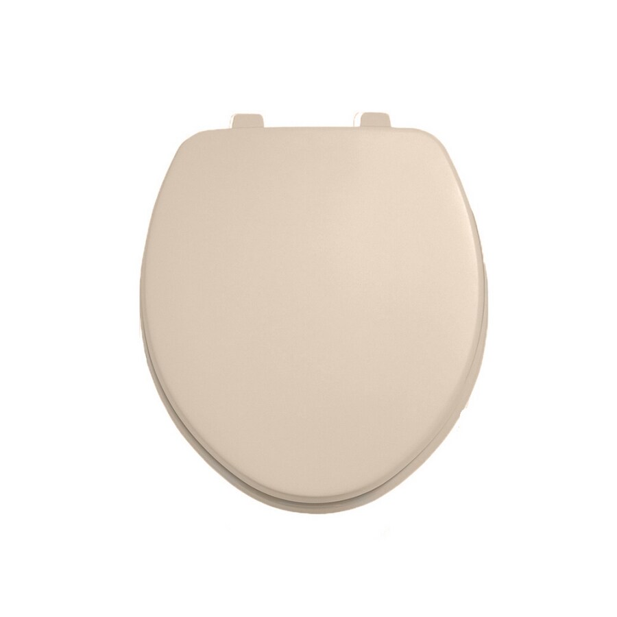 American Standard Laurel Round Fawn Beige Toilet Seat at Lowes.com