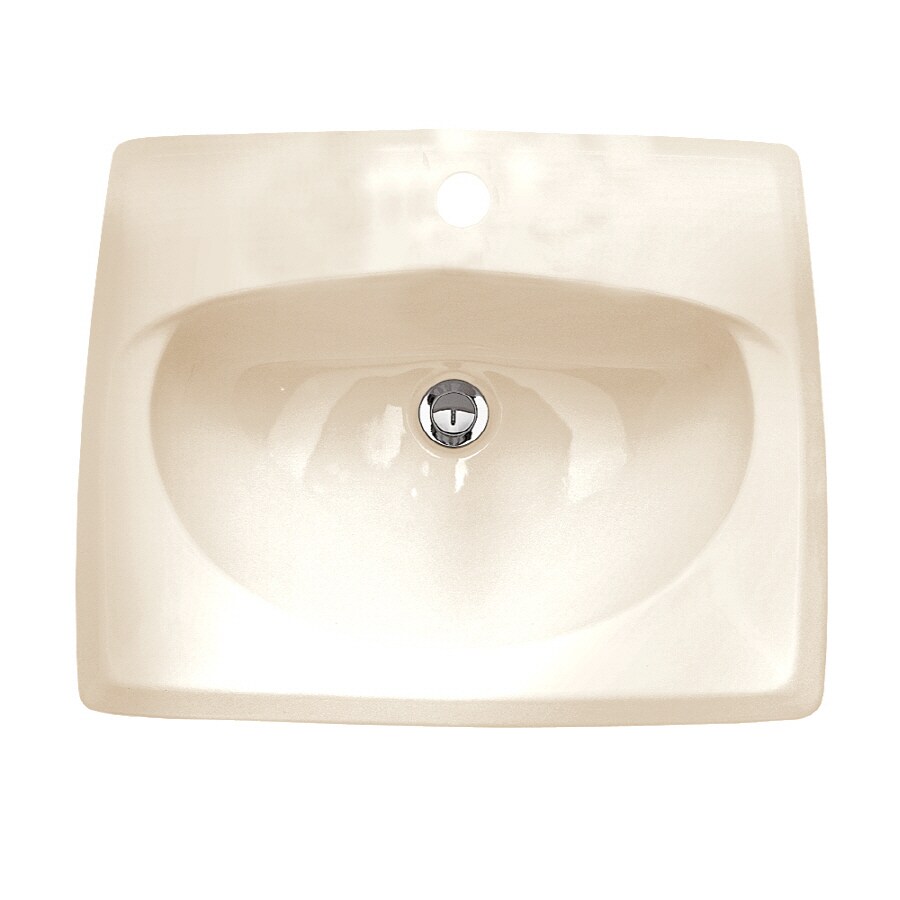American Standard Roselyn Fawn Beige Bath Sink in the Bathroom Sinks