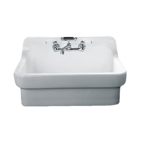 Shop Kitchen Sinks at Lowes.com - American Standard Country 22-in x 30-in White Single-Basin-Basin