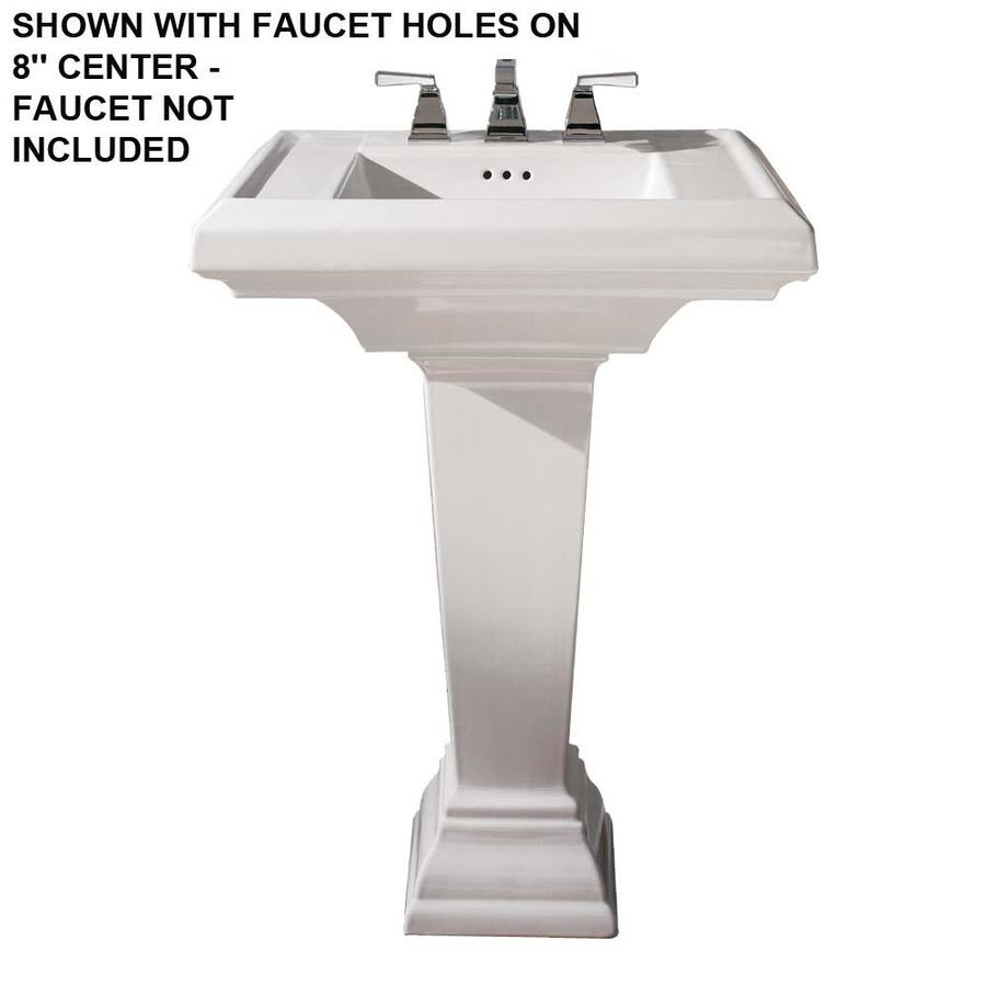 American Standard 351/2in H Town Square White Fire Clay Complete