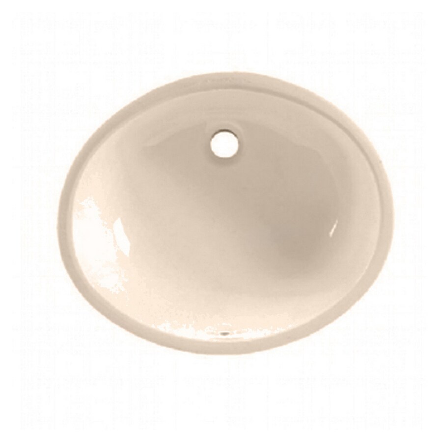 American Standard Ovalyn Fawn Beige Undermount Bath Sink in the