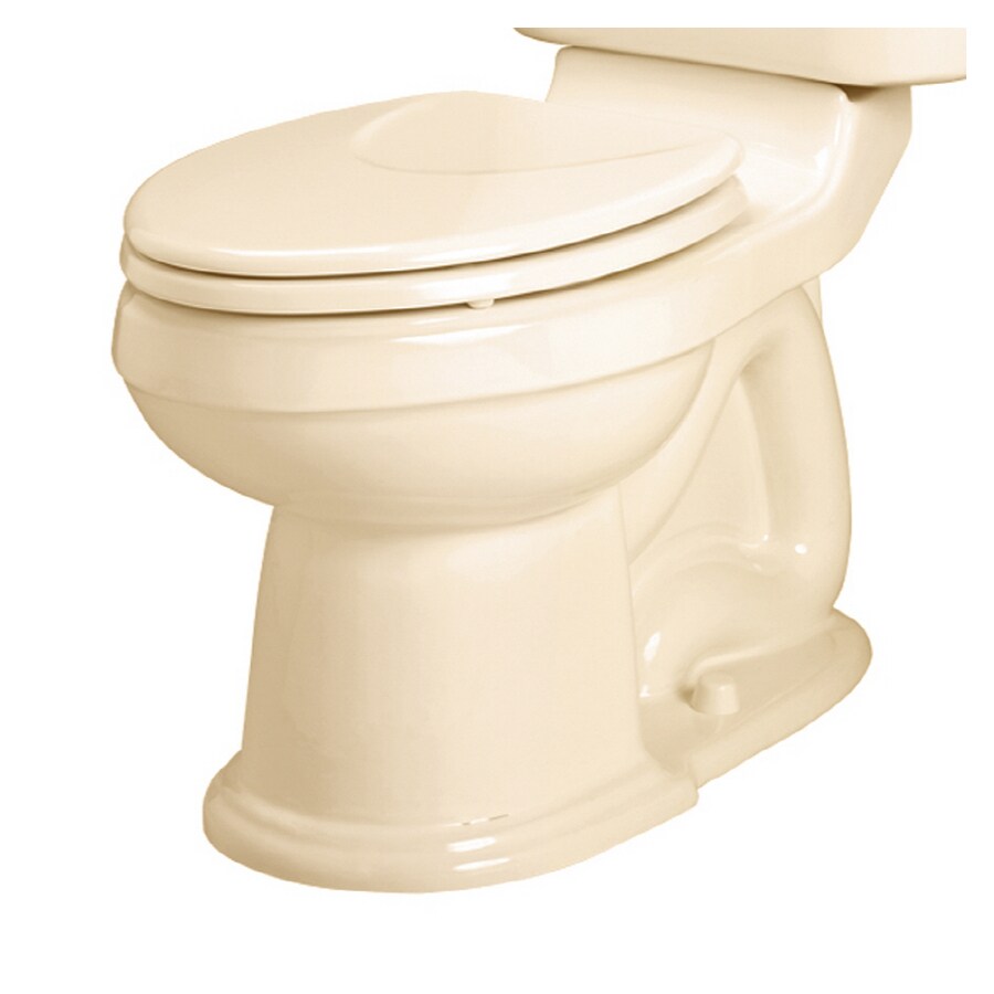 American Standard Oakmont Bone Round Toilet Bowl at Lowes.com