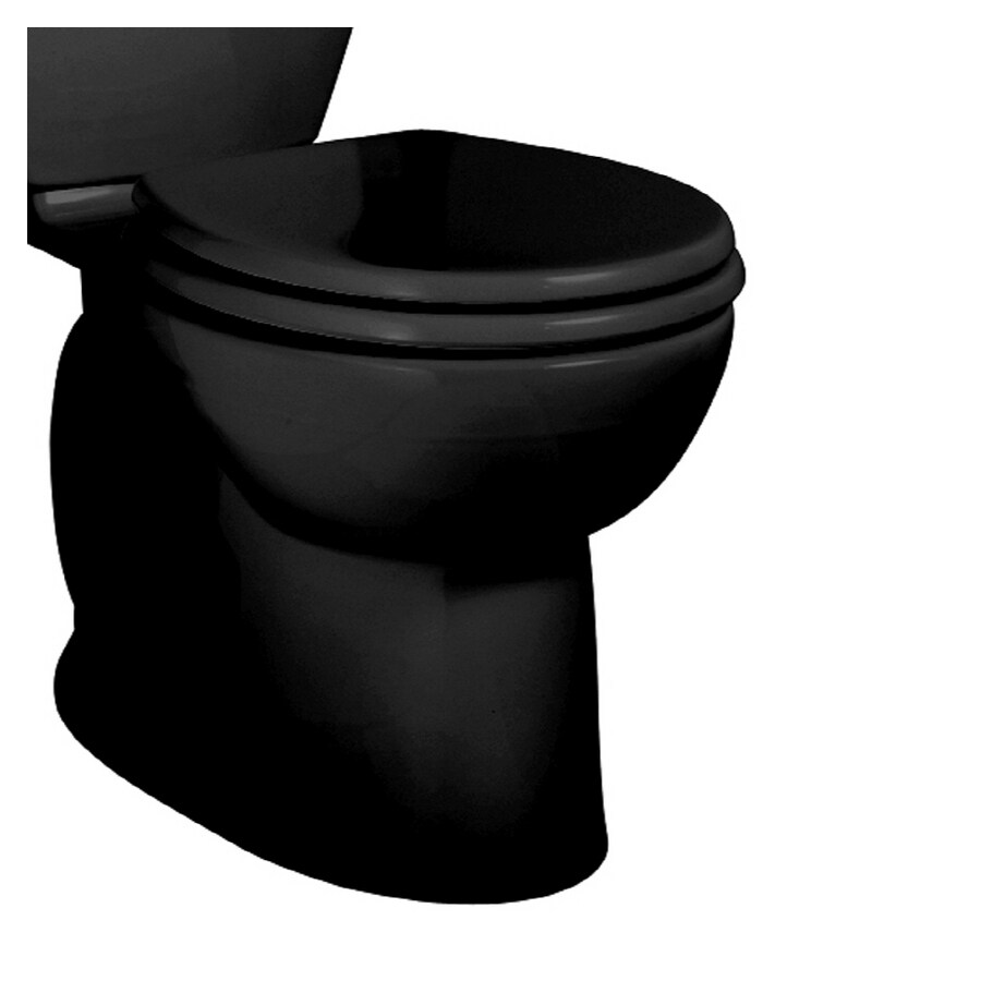 American Standard Tropic Black Round Toilet Bowl at