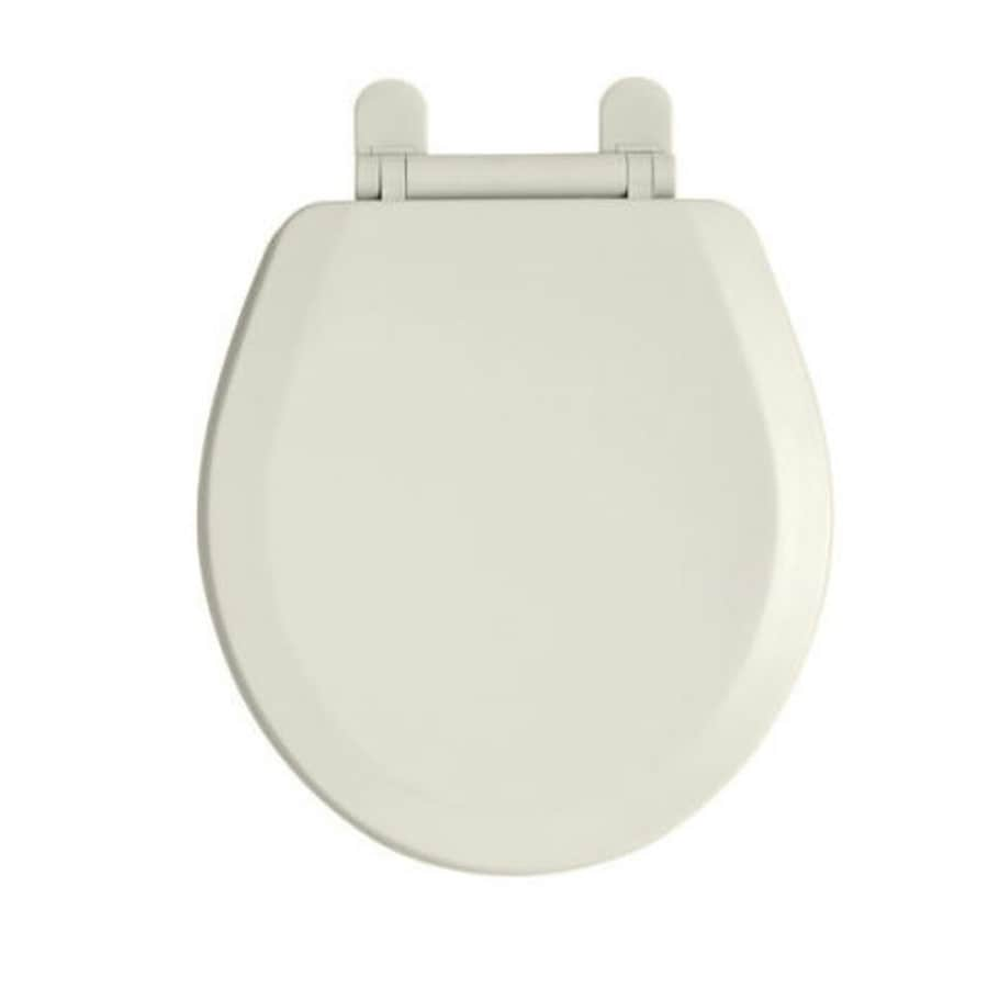 American Standard EverClean Linen Plastic Elongated Toilet Seat at ...