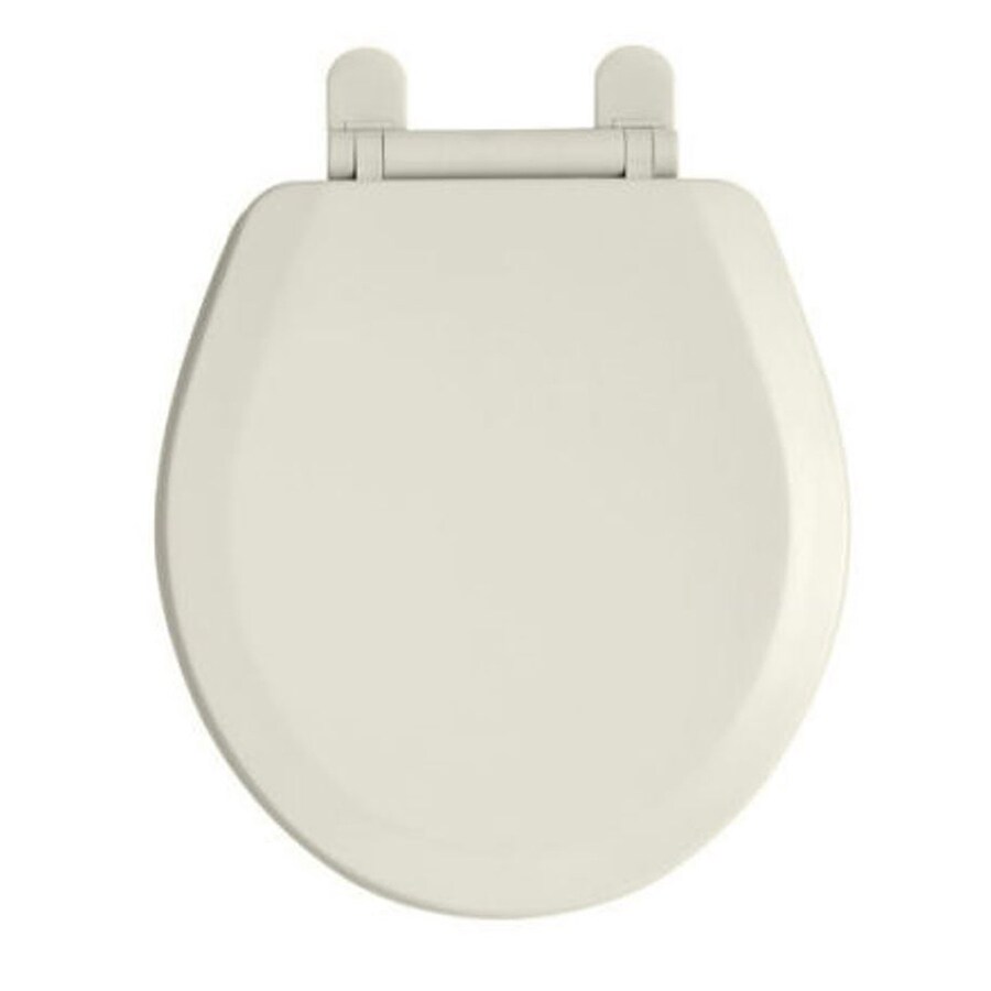 American Standard EverClean Linen Plastic Round Toilet Seat at Lowes.com
