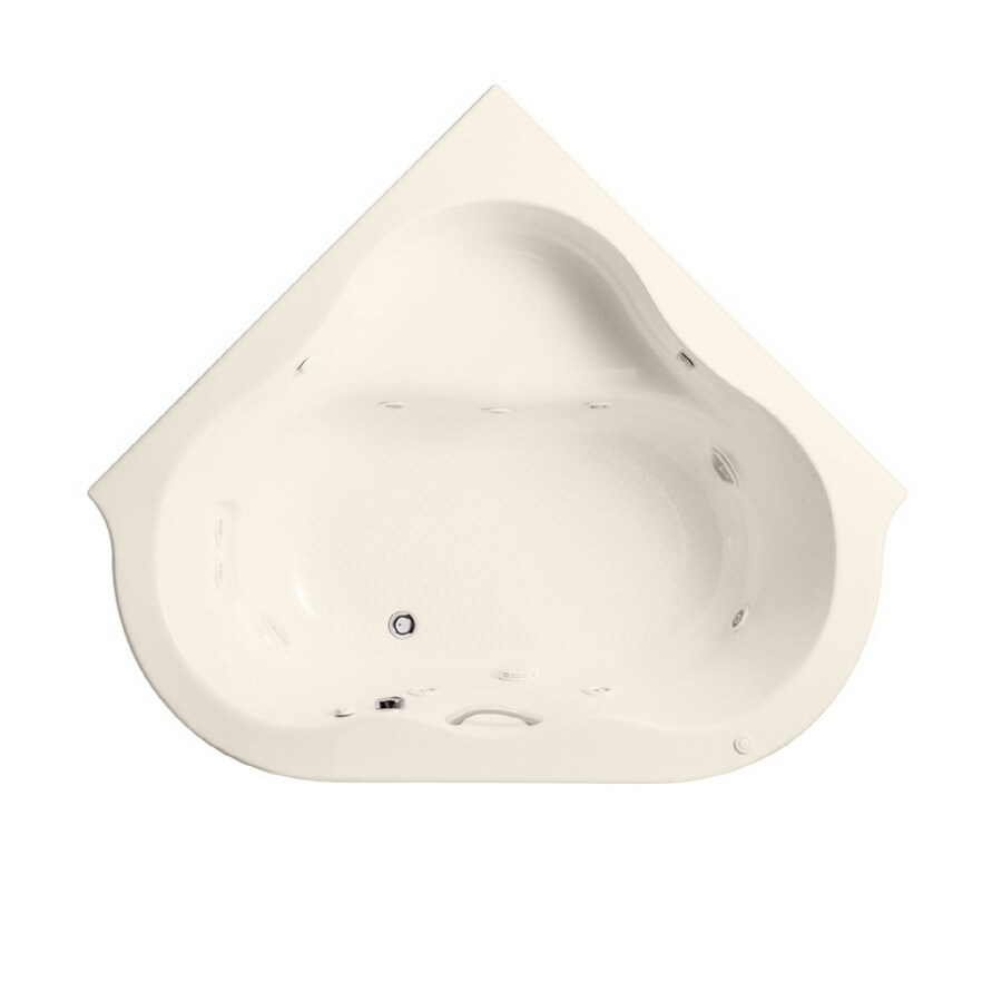 American Standard Linen Acrylic DropIn Jetted Whirlpool Tub at