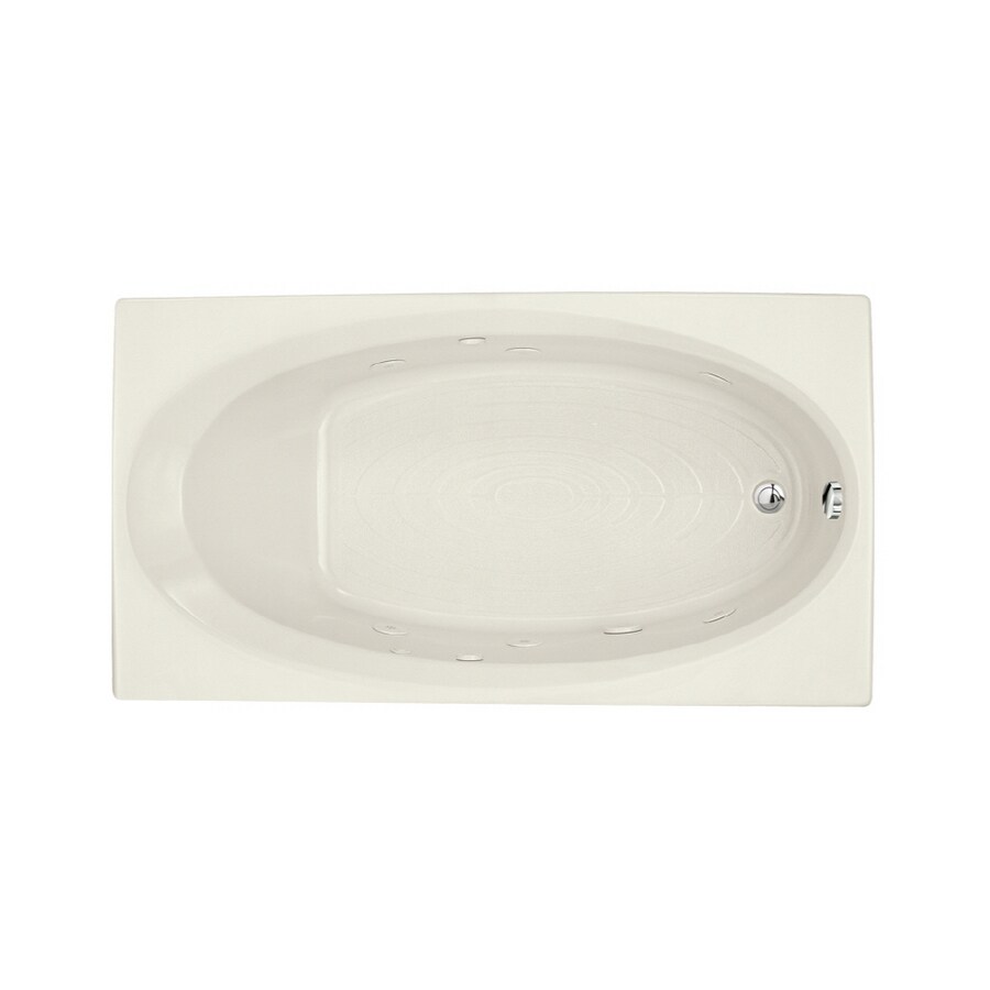 American Standard Linen Acrylic DropIn Jetted Whirlpool Tub at