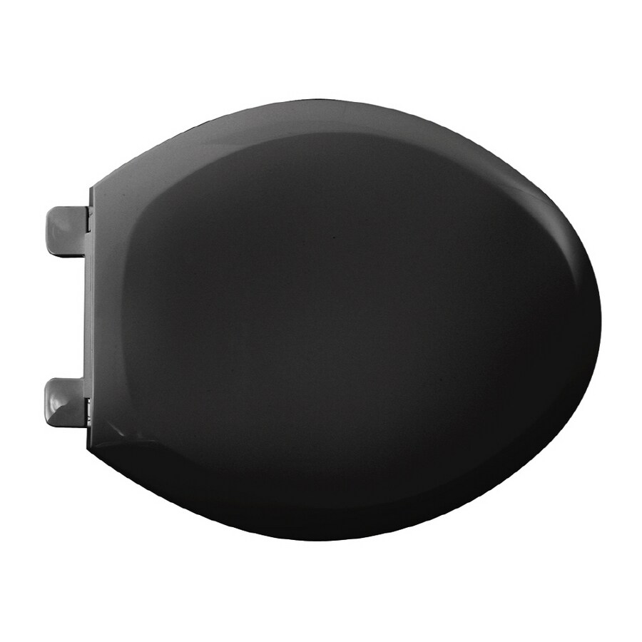 American Standard Elongated Black Cadet 3 SlowClose Toilet Seat at