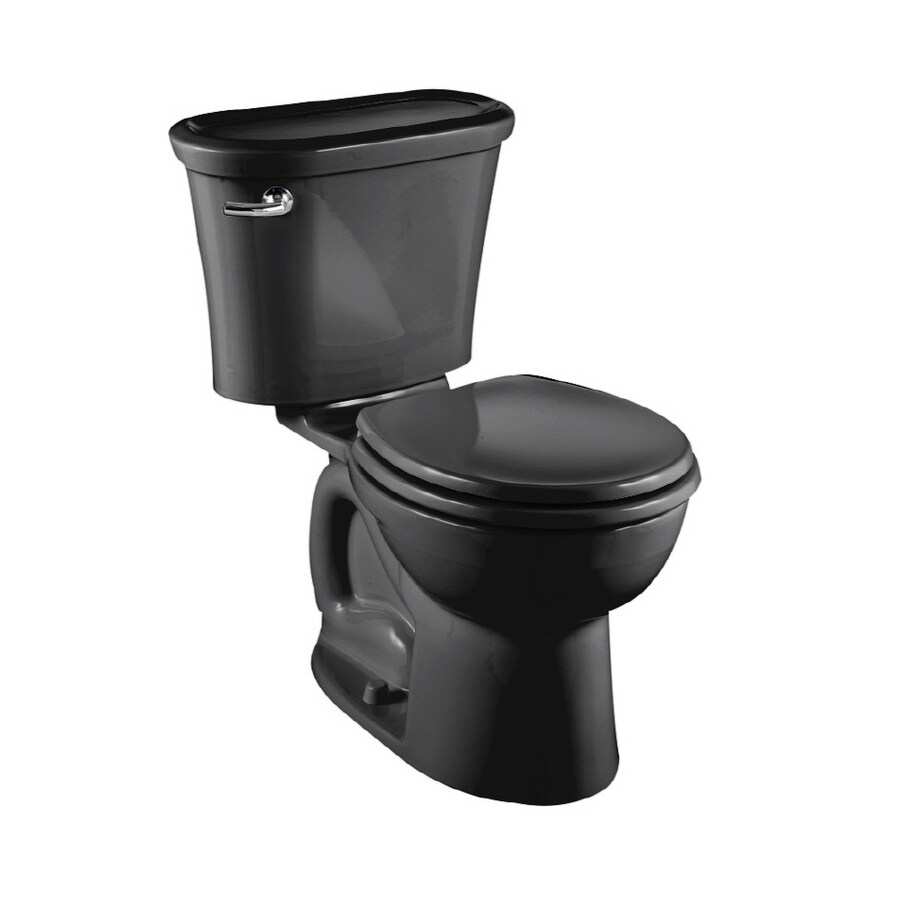 American Standard Tropic Black 1.6GPF (6.06LPF) 12in RoughIn Round