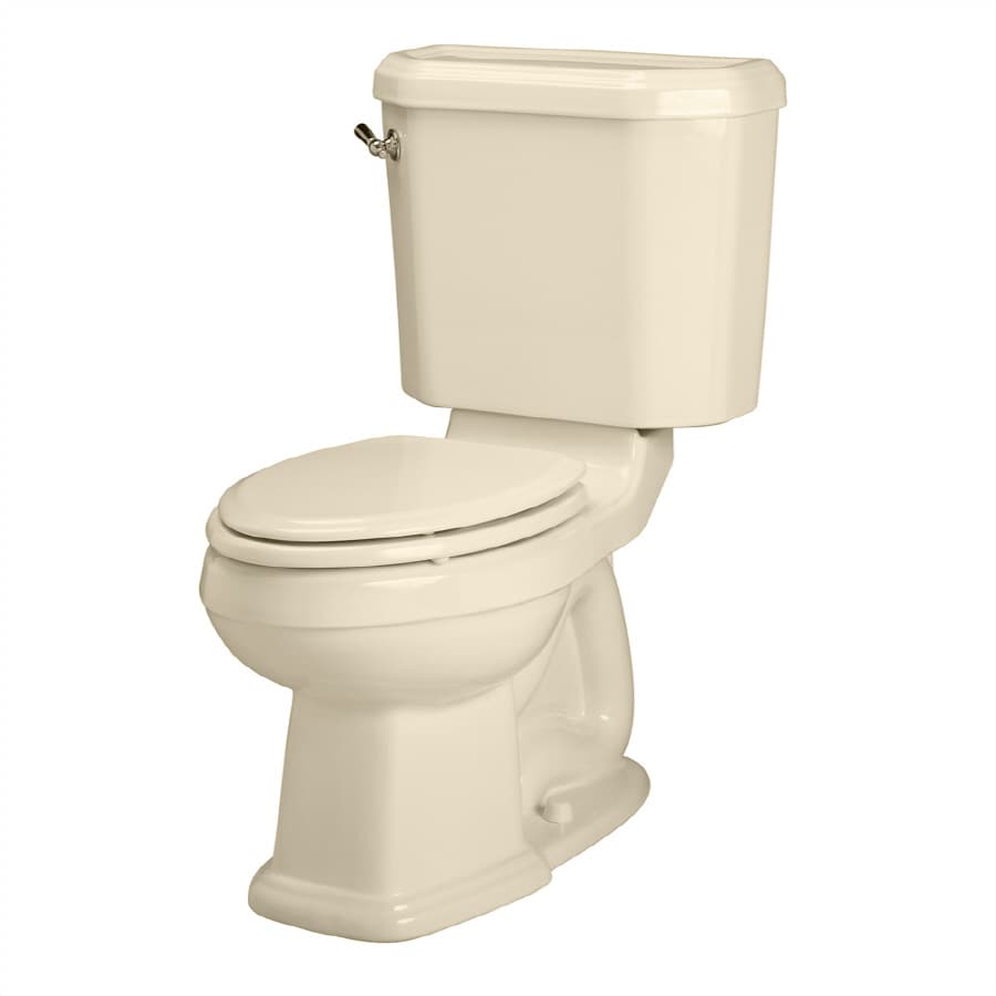 American Standard 2733.014.021 Multi Bone Chair Height 2-piece Toilet 12-in Rough-In Size (Ada Compliant)