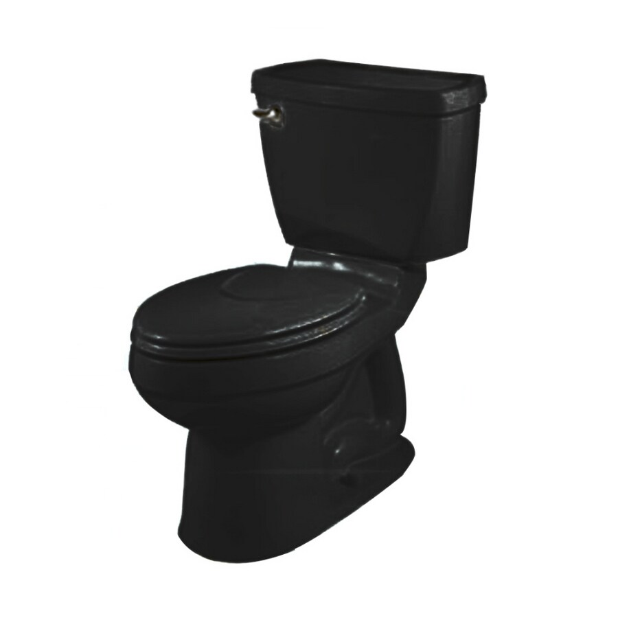 American Standard 2002.014.178 Champion 4 Black Elongated 2-Piece Toilet