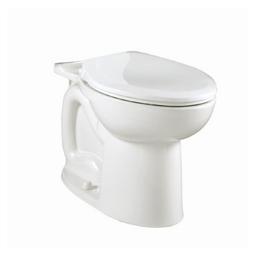 American Standard Cadet White Compact Elongated Standard Height Toilet ...