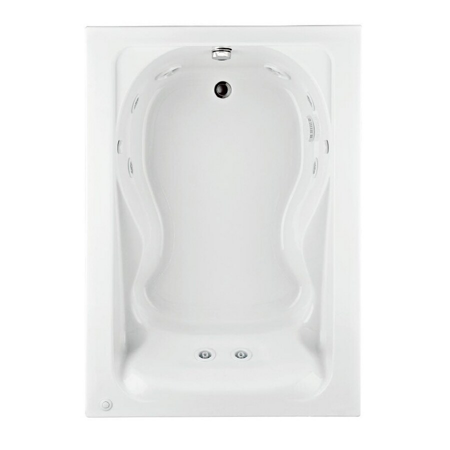 American Standard Arctic White Acrylic DropIn Jetted Whirlpool Tub at