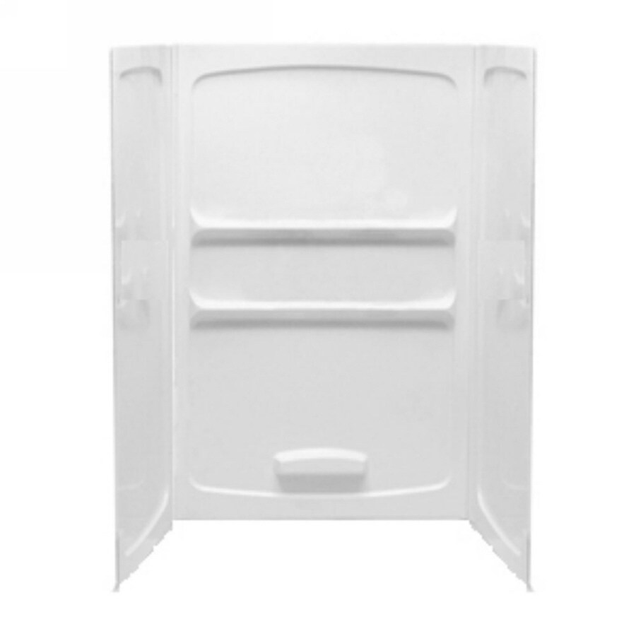 American Standard 34in W x 48in L x 70in H White Shower Wall