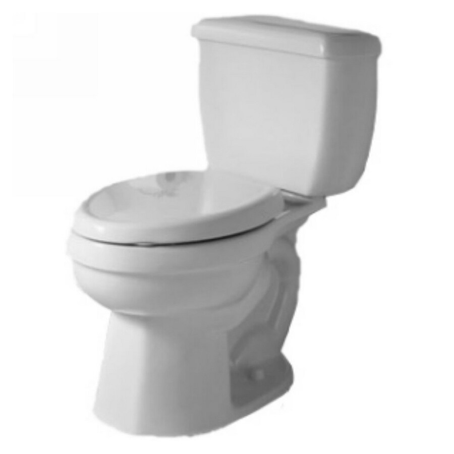 American Standard Titan White Elongated 2 Piece Toilet At