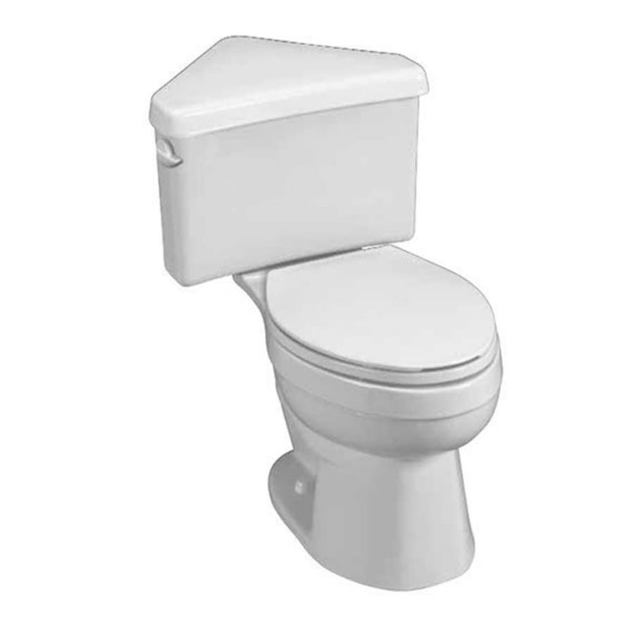 American Standard Titan White 1.6 GPF Round 2Piece Comfort Height Toilet in the Toilets