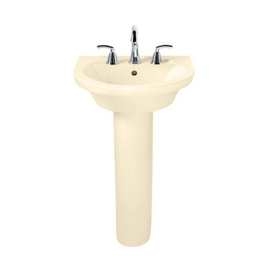 American Standard Tropic Bone Complete Pedestal Sink at