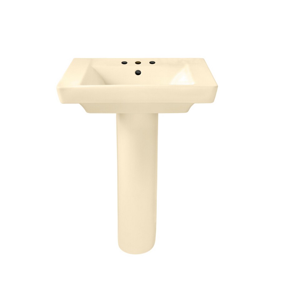 American Standard Boulevard Bone Complete Pedestal Sink at