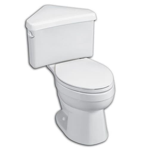 American Standard Titan White Elongated 2 Piece Toilet At