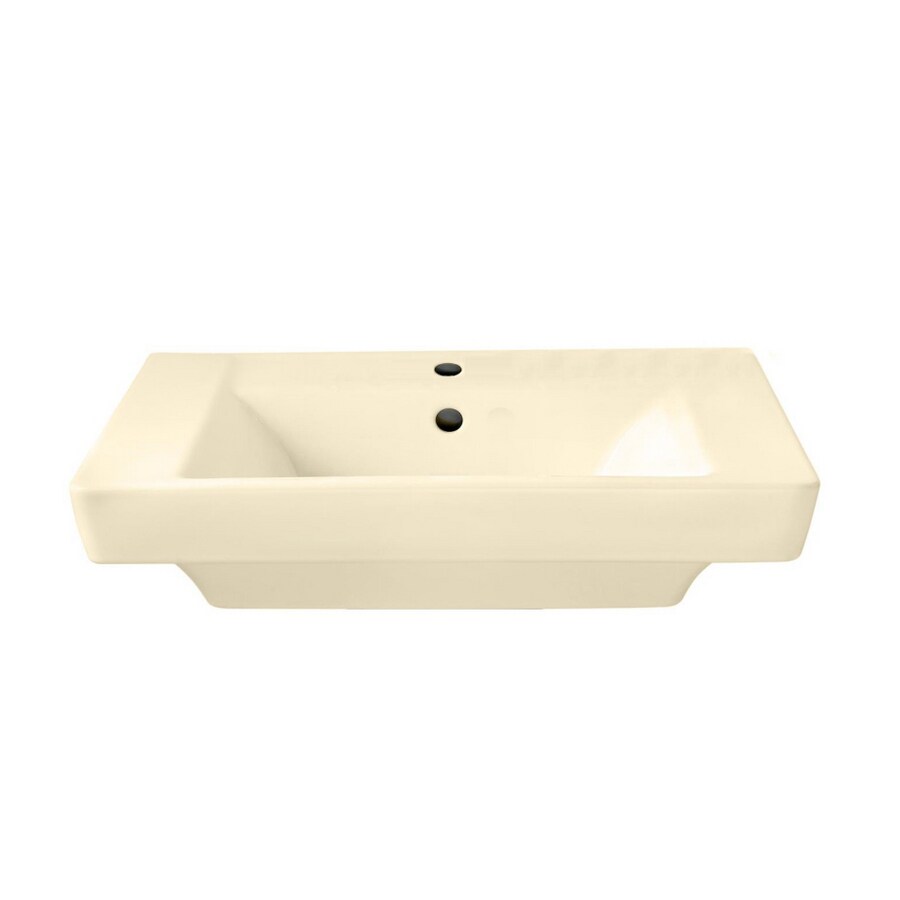 American Standard Boulevard Bone Pedestal Sink Top (Single Hole) at