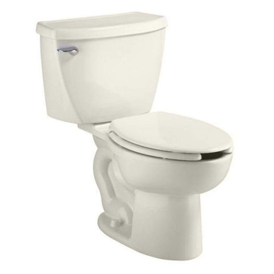 American Standard 2462.016.222 Cadet Linen 1.28-GPF (4.85-LPF) 12-in Rough-In Elongated Pressure Assist 2-Piece Standard Height Toilet