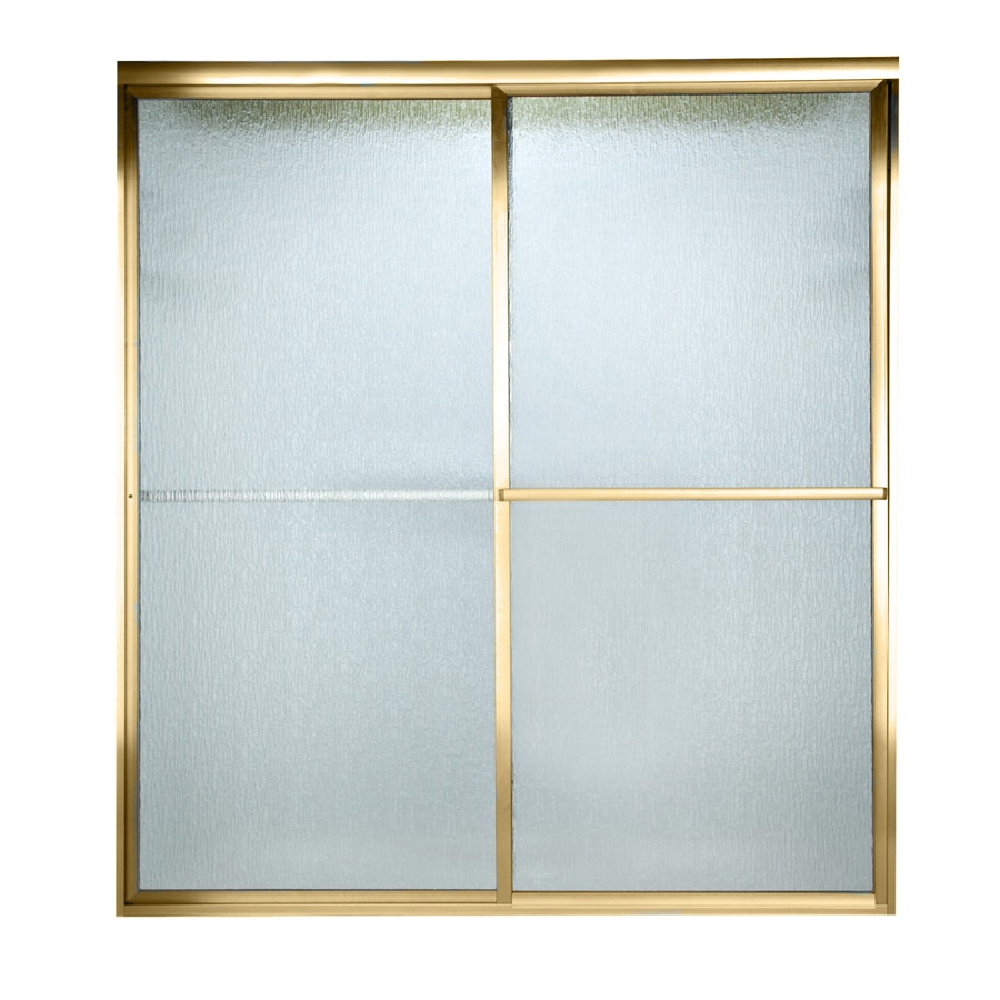 American Standard Prestige 46 In To 48 In W Sliding Shower Door At