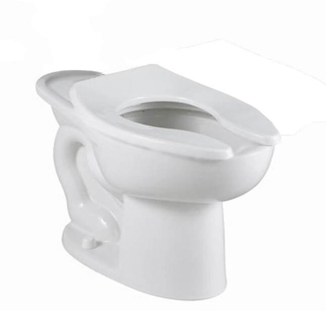 American Standard 3453.001.020 Madera Standard Height White 12-in Rough-In Pressure Assist Elongated Toilet Bowl