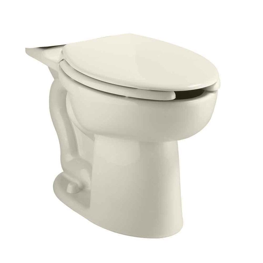 American standard cadet linen elongated chair height toilet bowl at