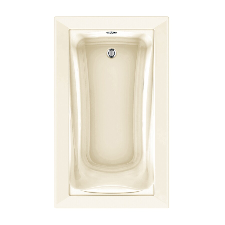 American Standard 3571.068C.222 Green Tea 60-in L x 36-in W x 21-in H Linen Acrylic Rectangular Drop-in Air Bath