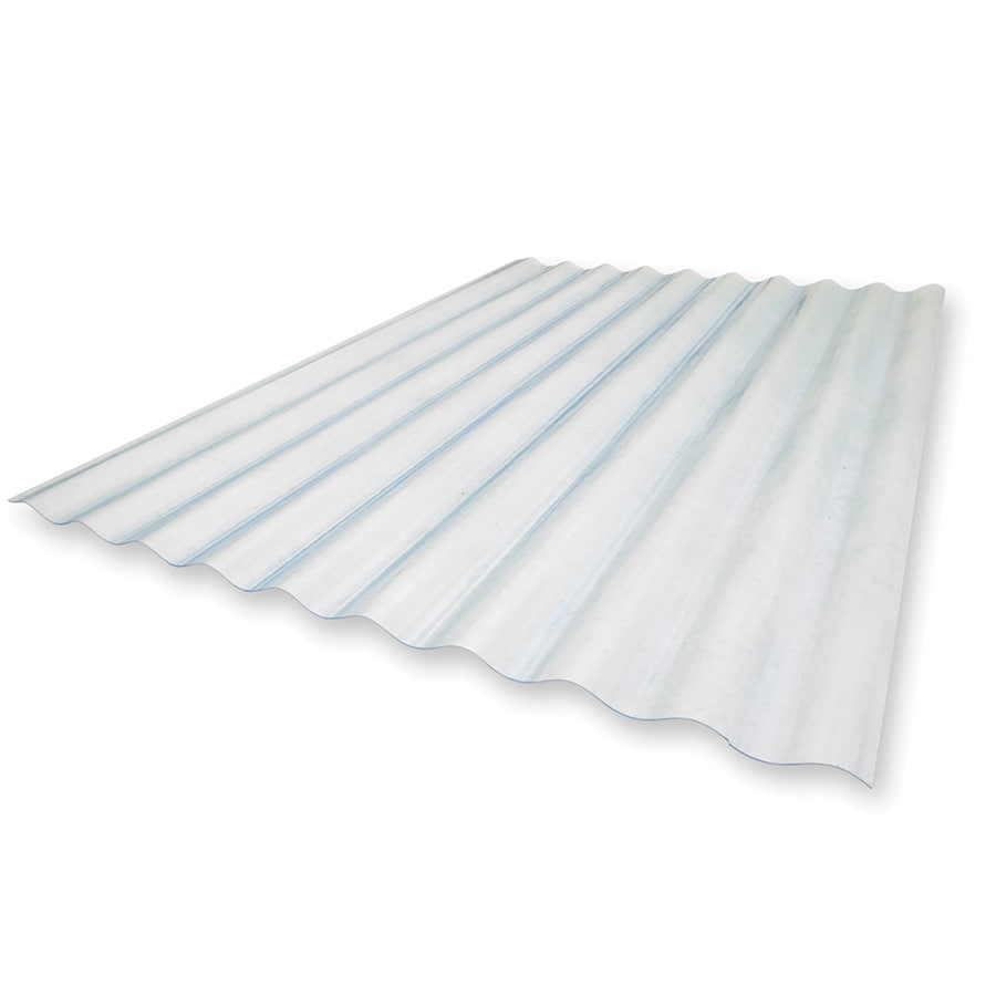 Sequentia 2.166-ft x 8-ft Corrugated Polycarbonate Plastic Roof Panel