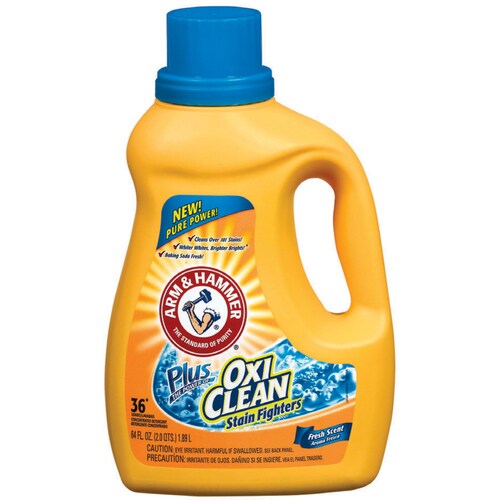 Arm & Hammer 64-fl oz Fresh Scent HE Laundry Detergent in the Laundry ...