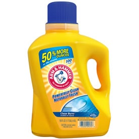 ARM & HAMMER 150-oz Clean burst HE Liquid Laundry Detergent