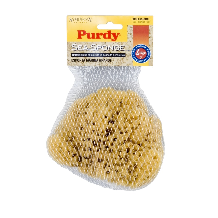 Purdy Symphony Natural Faux Finish Paint Sponge - Specialty Applicator for  Oil, Latex, Urethanes & Varnishes - Soap & Water Clean Up - Quality Results  in the Specialty Paint Applicators department at