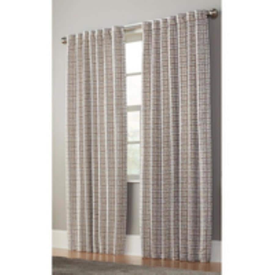 Allen Roth Curtains Revolutionhr Allen Roth Nelliston 63 In Taupe Polyester Back Tab Light
