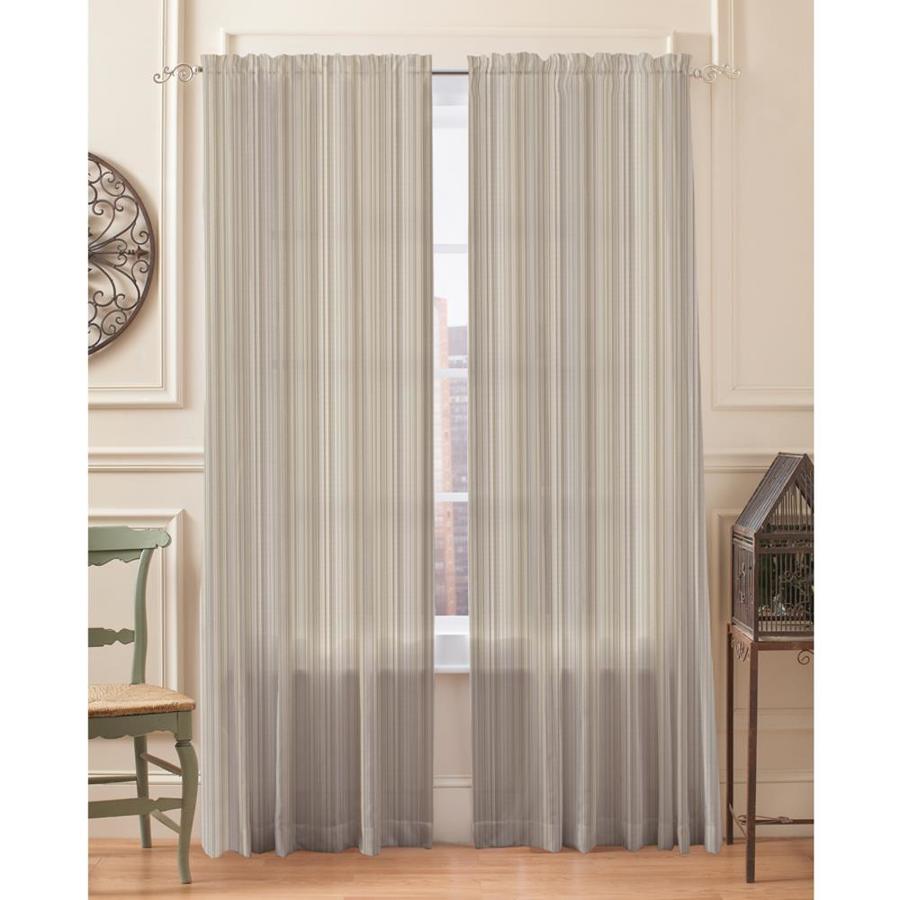 Sheer Stripe Striped Curtains Drapes At Lowes Com