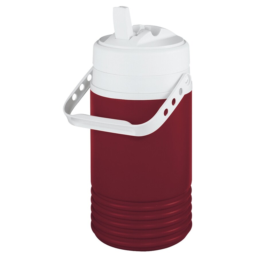 Igloo 0.5-Gallon Red Poly Beverage Dispenser at Lowes.com