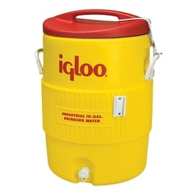 UPC 034223041014 product image for Igloo 10-Gallon Yellow Poly Beverage Dispenser | upcitemdb.com