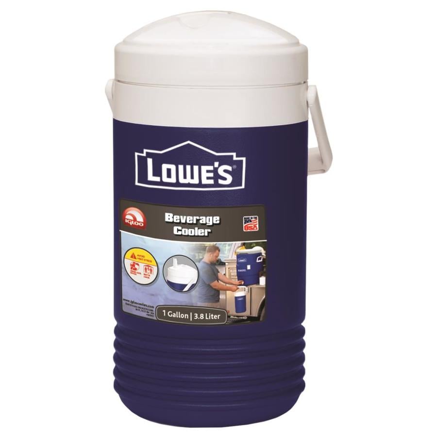 shop-igloo-1-gallon-plastic-beverage-cooler-at-lowes