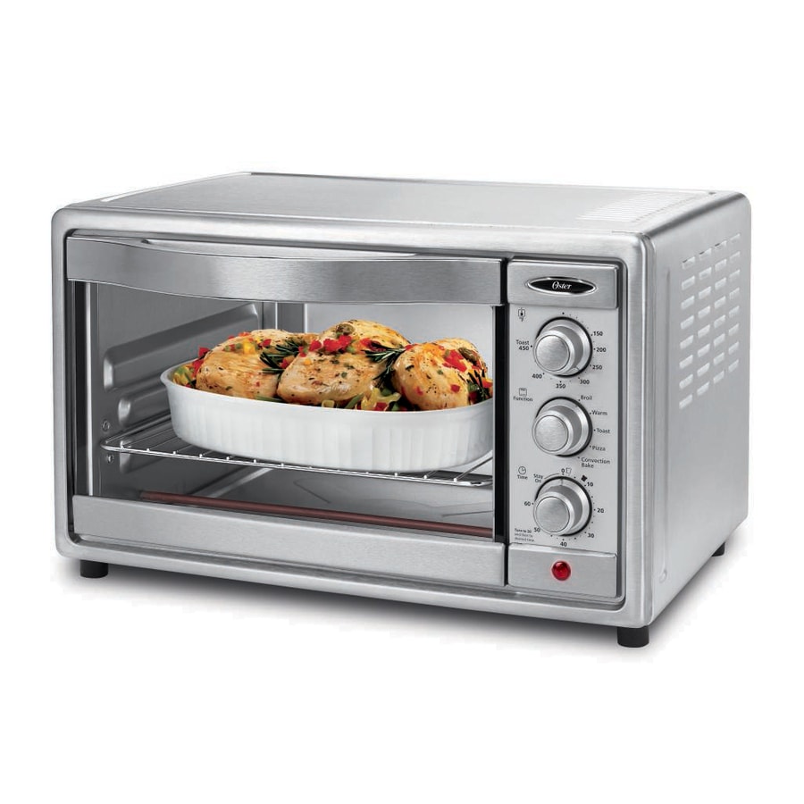 Oster TSSTTVCG04 6-Slice Convection Countertop Oven - Silver for sale  online
