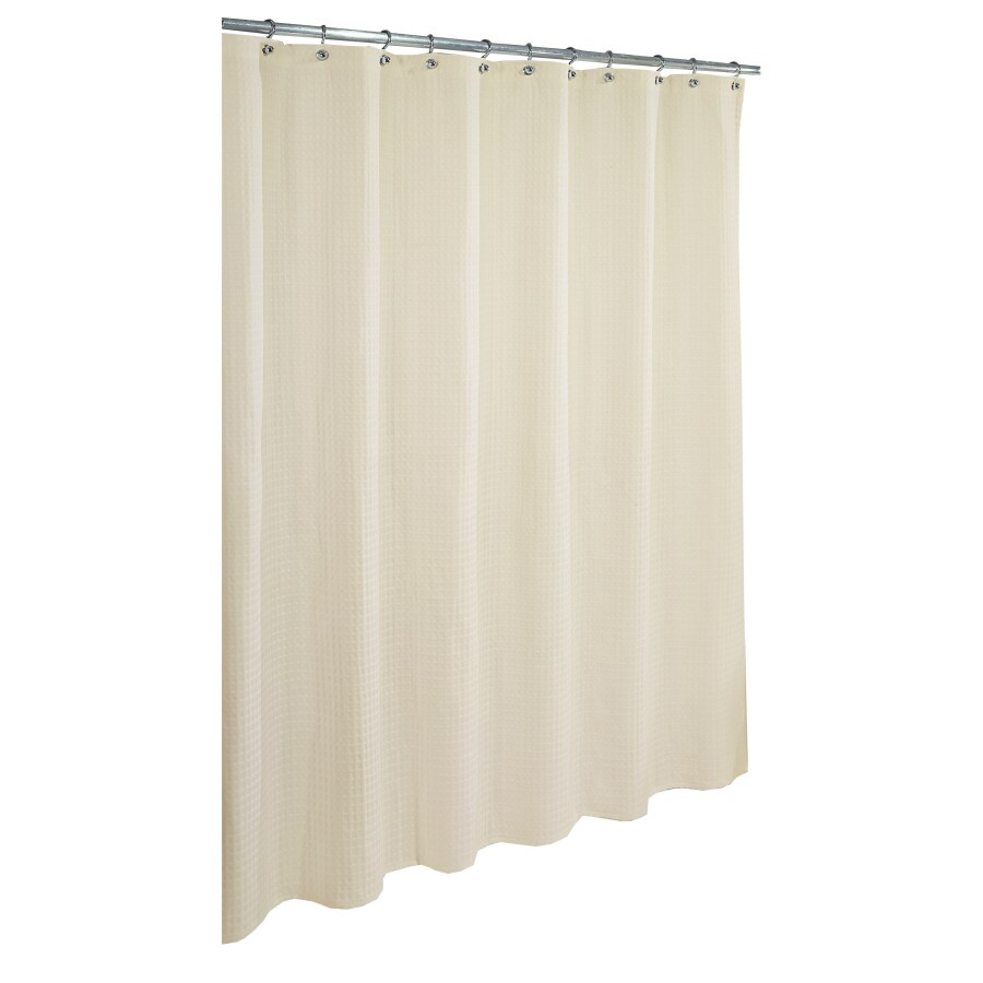 allen + roth 1M0-040A0-2009/274 Brookhaven 70-in L Cotton Shower Curtain