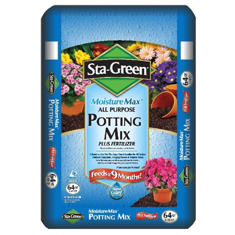 StaGreen 64Quart Moisture Max Premium Garden Soil at