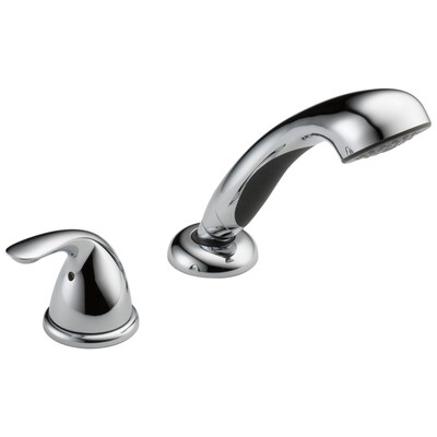 Delta Classic Chrome 1 Handle Residential Wall Mount Bathtub Chrome 1 Handle Residential Wall Mount