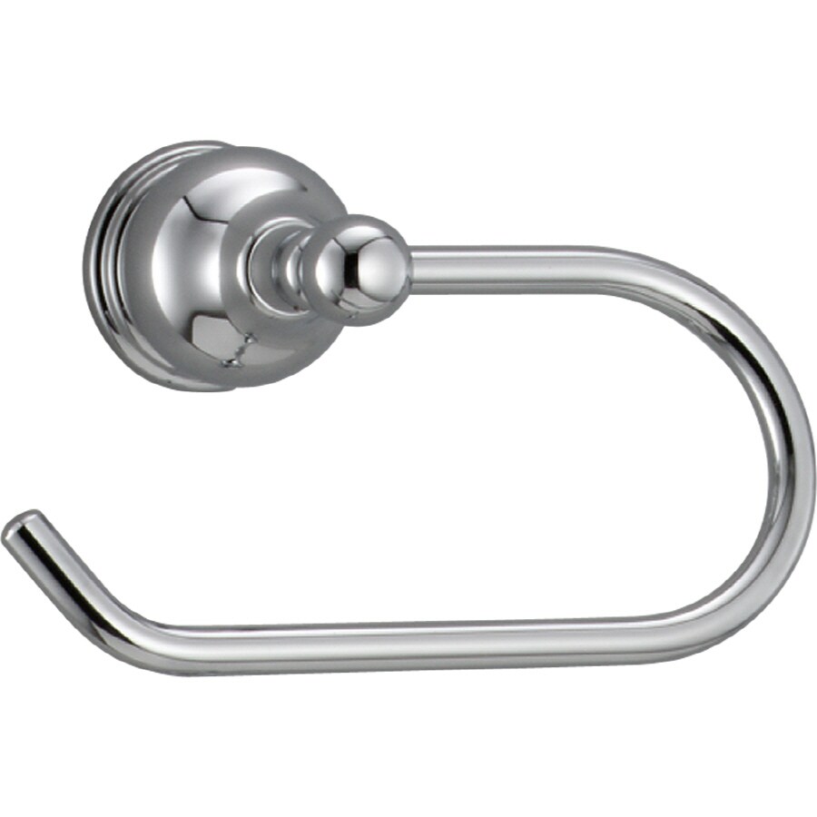 Delta 74050 Traditional Chrome Surface Mount Spring-loaded Toilet Paper Holder