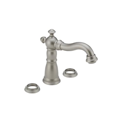 Delta Victorian Pearl Nickel 2Handle 4in Minispread WaterSense