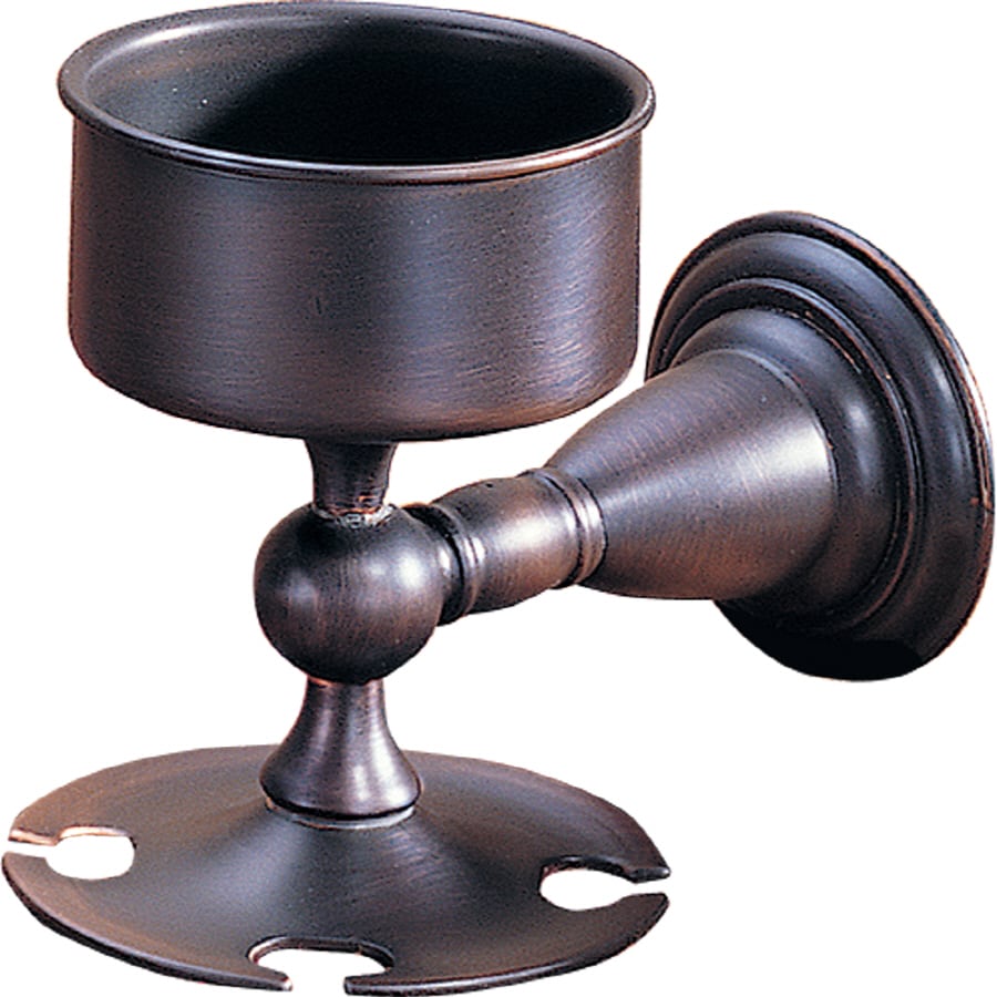 Shop Delta Victorian Bronze Metal Toothbrush Holder at
