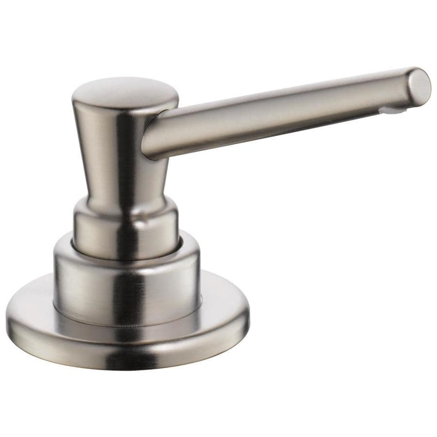 Delta Stainless Soap and Lotion Dispenser in the Soap & Lotion Dispensers department at